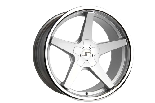 Dodge Challenger XS5 Silber H 20x10,5 V 20x9 5x4,52
